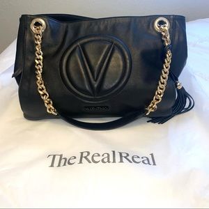 Valentino Leather Tote Bag